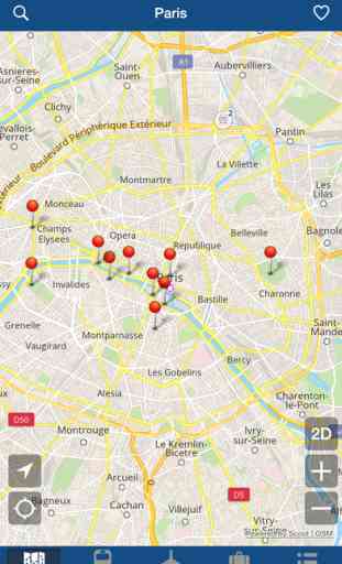 Paris Offline Map - Ville Metro Airport 1