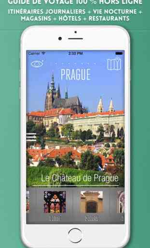 Prague Guide de Voyage avec Carte Touristique 1