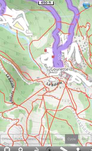 Pyrenees National Park - GPS Map Navigator 1