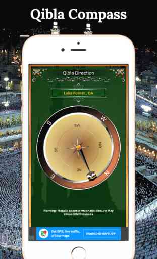 Qibla Compass-Recherche Direction 4
