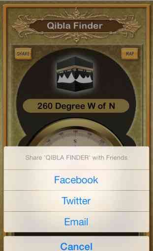Qibla Finder (musulmans priant Direction) 3
