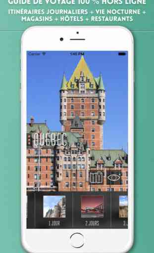 Québec Guide de Voyage avec Cartes Offline 1