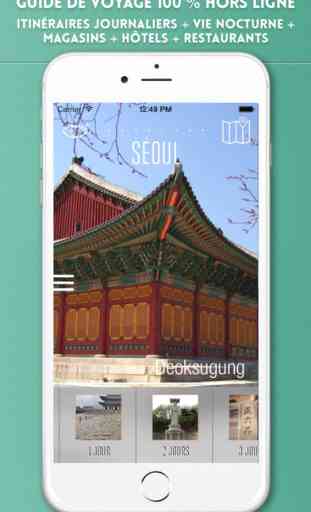 Séoul Guide de Voyage avec Cartes Offline & Metro 1