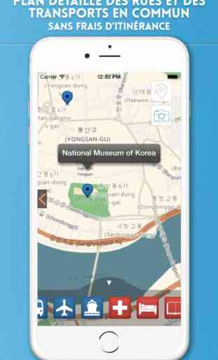 Séoul Guide de Voyage avec Cartes Offline & Metro 4