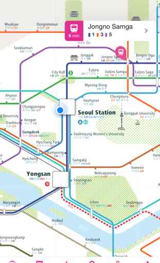 Seoul Rail Map Lite 1