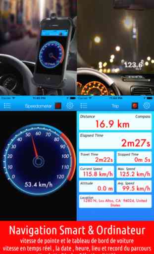 Smart Speed Tracker - GPS Compteur de vitesse, HUD et Ordinateur 1