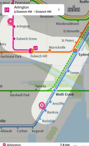 Sydney Rail Map Lite 3
