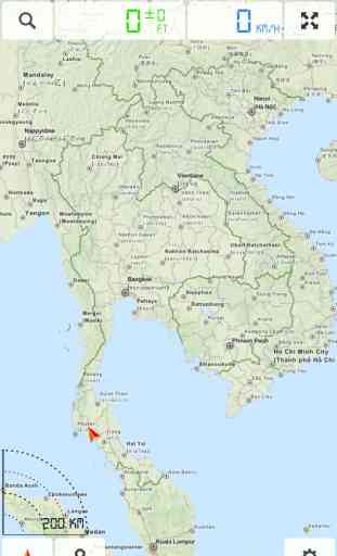 Thaïlande - Navigateur GPS hors ligne 1