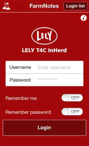 Lely T4C InHerd - FarmNotes 1