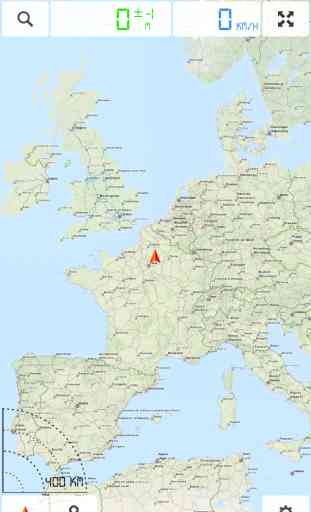 Europe de l'Ouest, Union européenne (UE) - Navigateur cartographique & GPS hors ligne 1