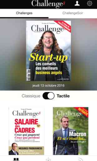 Challenges — Le magazine 1