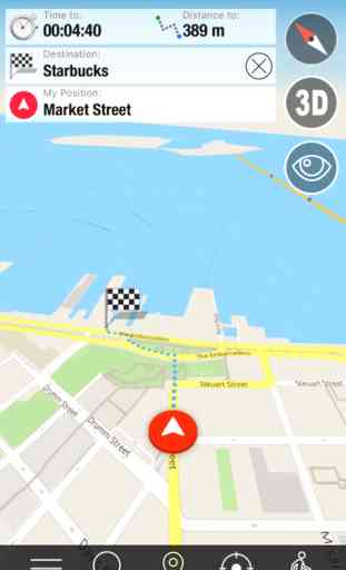 Monde Offline Maps + Voice Navigator et Video Dash Cam 3