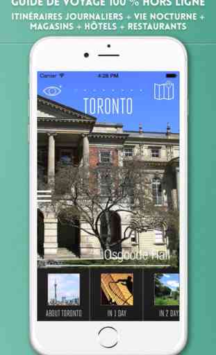 Toronto Guide de Voyage avec Cartes Offline 1