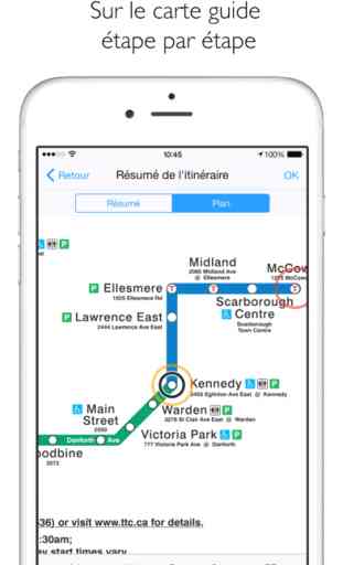 Toronto Subway - Carte et planificateur d'itinérai 4