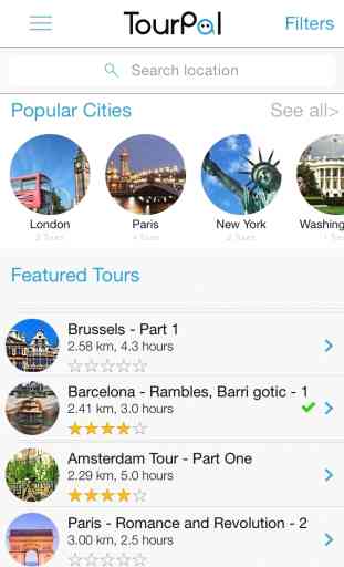 TourPal-Visite Guidée-Guide de Voyage et  Carte 2