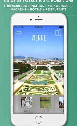Vienne Guide de Voyage avec Cartes Offline & Metro 1