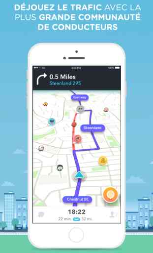 Waze - GPS, Maps & Trafic Communautaire 1