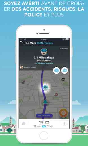 Waze - GPS, Maps & Trafic Communautaire 2