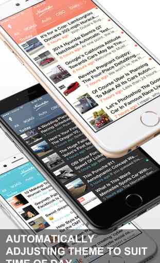 Newsrific: Un gratuit RSS Nouvelles Digest RSS Reader App avec Yahoo Articles 3