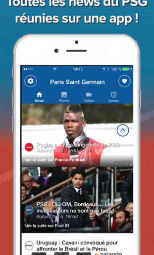 Paris SG Addict : news,vidéos,photos,alertes - l'app 100% football parisien 1