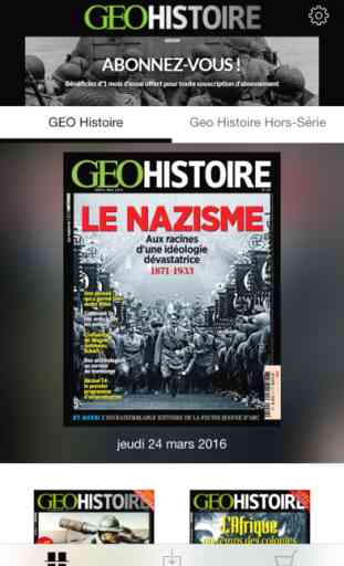GEO Histoire le magazine 1