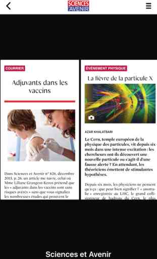 Sciences et Avenir — Le magazine 3