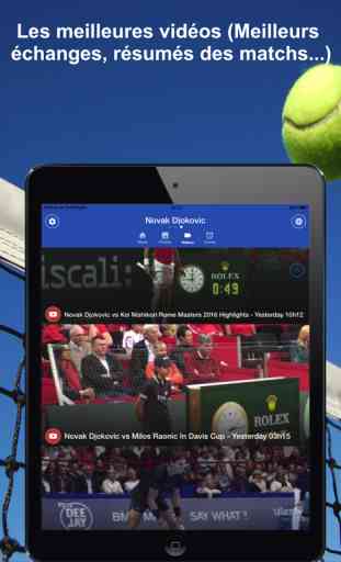 Tennis Addict : vidéos, alertes, actus 3
