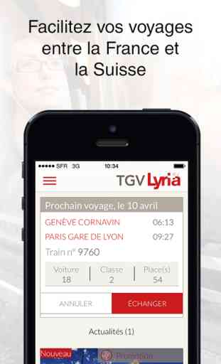 TGV Lyria, vos voyages en train France <> Suisse 1