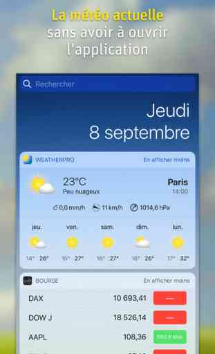 WeatherPro - L'App météo 3