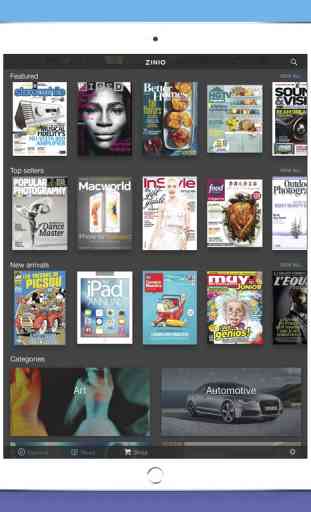 Zinio - Le Kiosque de Magazines Numériques 4