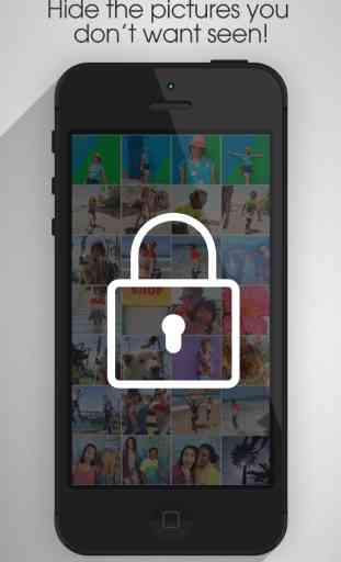 InstaHide secret Photo et Video Management - Vault-de verrouillage de sécurité privée pour iOS 8 4