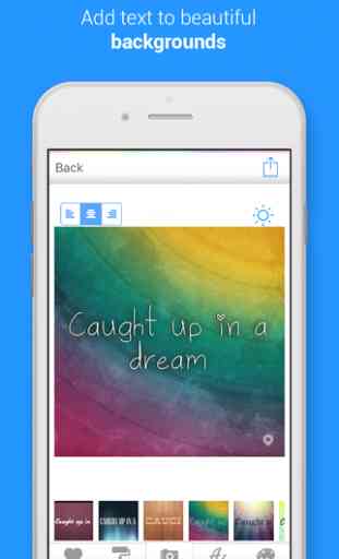Color Cap - Add custom text to photos & pics for Instagram 2