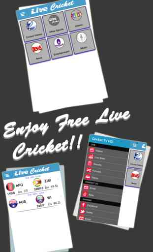 Cricket TV HD - Live ODI T20 Test Matches 3