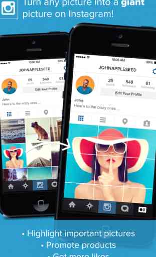 Giant Square pour Instagram,Twitter et Facebook 1