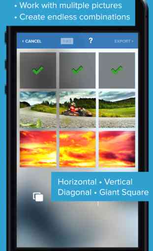 Giant Square pour Instagram,Twitter et Facebook 2