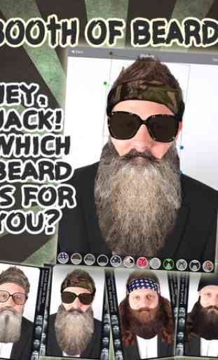 Hey Jack Barbe et Moustache Booth - Canard dynastie édition 4
