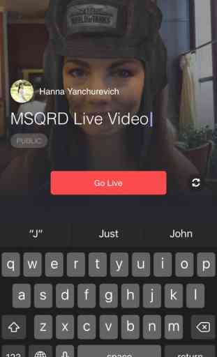 MSQRD — Filtres en temps réel sur les selfies vidé 2