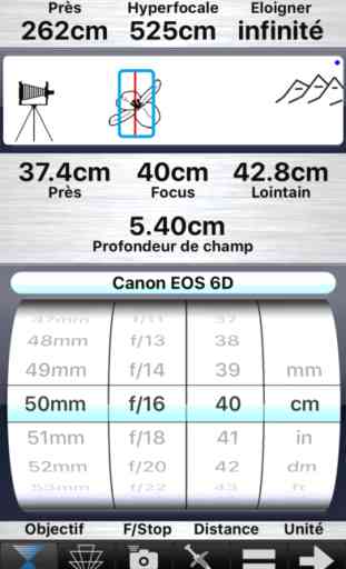 SetMyCameraDF - des outils pour la photographie 1