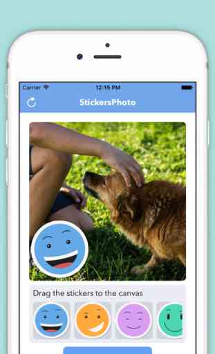 Stickers Gratuit pour WhatsApp, Snapchat, Messenger, VK - Autocollant Emoji 4
