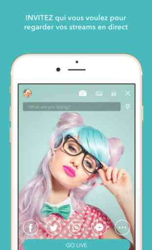 Streamago: Live video streaming and live selfies 3