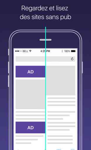 Ads Blocker PRO pour iPhone - Bloquer pubs, supprimer annonces, accélérer navigation 1