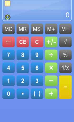 Calculatrice HD % gratuit - App Calculater base Pro Formula Display & Notable bande de papier pour l'iPad , iPhone et iPod 1