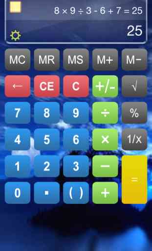 Calculatrice HD % gratuit - App Calculater base Pro Formula Display & Notable bande de papier pour l'iPad , iPhone et iPod 2
