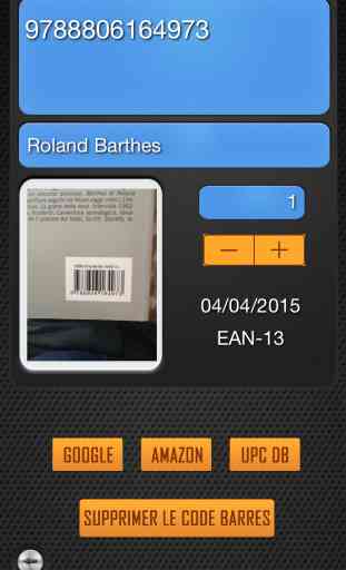 Barcode-x Terminal code barre pour inventaire 3