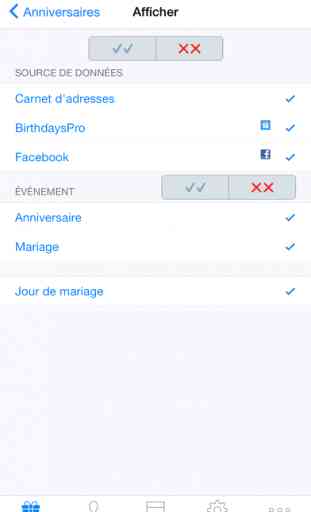 BirthdaysPro - pour les contacts, XING et VK 3