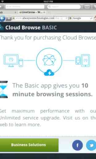 Cloud Browse - Le Meilleur Navigateur Web pour jouer à des Jeux Flash, Regarder des Vidéos, Tourner des Applets Java, Lire de fichiers PDF et Streamer des Radio Internet 3
