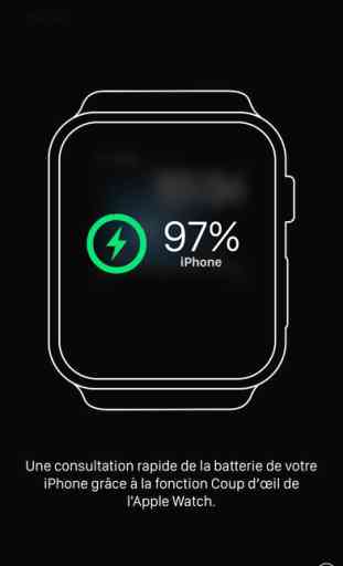 Dash Power pour Apple Watch - la batterie en un coup d’œil 1