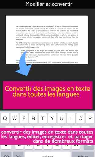 goo ocr application du convertisseur de balayage ainsi numériser et traduire des images au texte dans toutes les langues 4