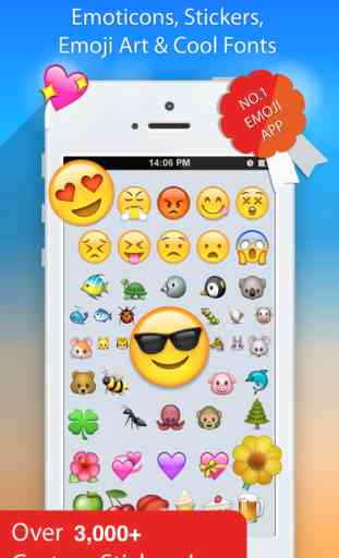 Emoji 2 Emoticons for iOS 8 Free 1