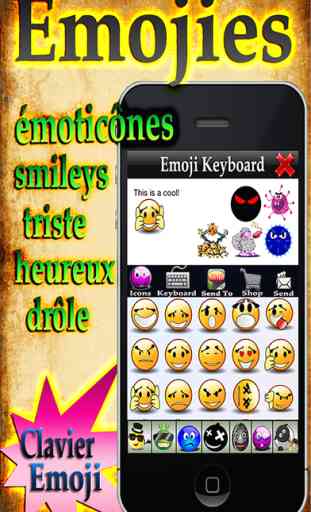 Emoticône 4+ - Emoticônes et Smileys Gratuits! 1